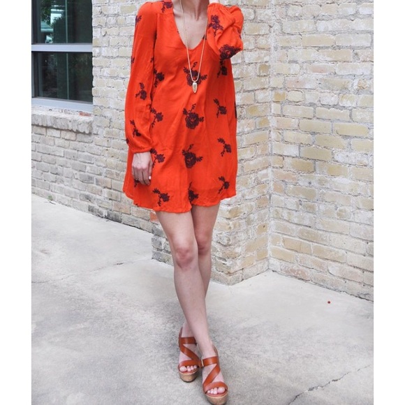Free People Dresses & Skirts - Free people Austin embroidered boho dress